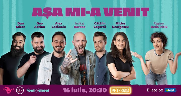 The Fool: Așa mi-a venit! | Show de comedie on the spot pe terasă