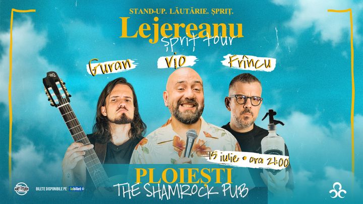 Ploiești: Stand Up Comedy Show Vio, Frîncu și Guran - Lejereanu Spriț Tour