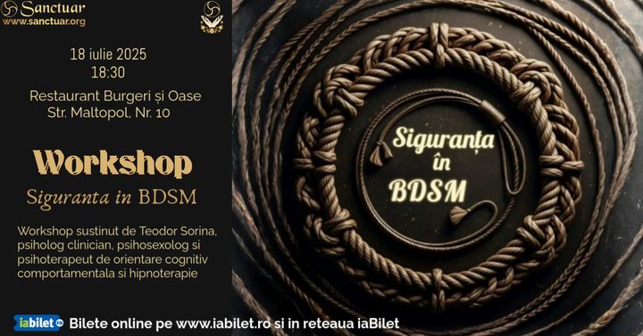 Workshop: Siguranta in BDSM